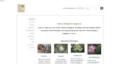 Desktop Screenshot of homeherbals.com