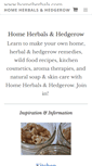 Mobile Screenshot of homeherbals.com